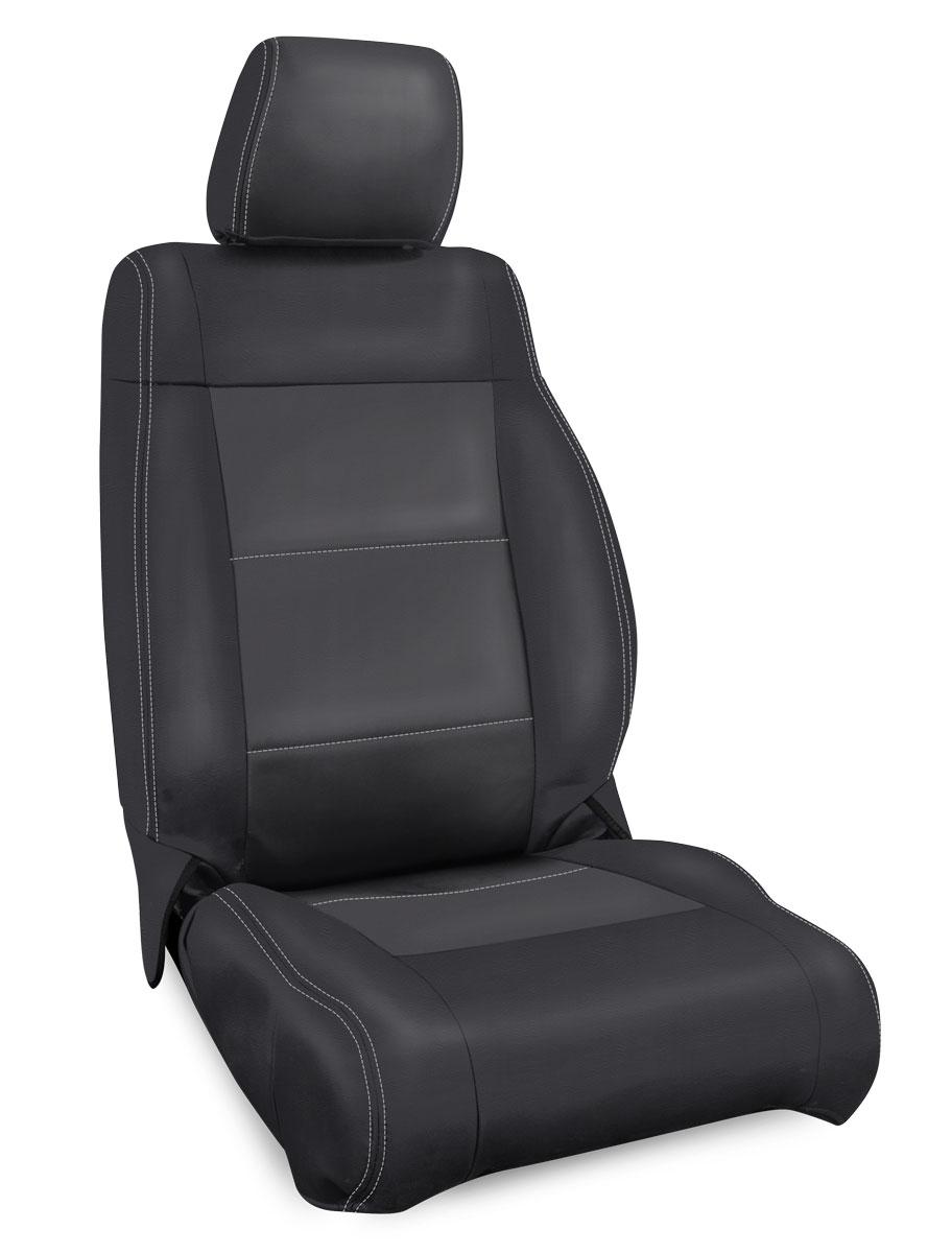 PRP Seats B019-03 - Front Seat Covers for 11-12 Jeep Wrangler JK 2 Door or 4 Door Pair Black and Gray PRP Seats B019-03 - Front Seat Covers for 11-12 Jeep Wrangler JK 2 Door or 4 Door Pair Black and Gray