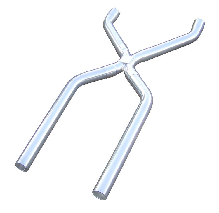 Pypes XVA10S - Exhaust X-Pipe Kit Intermediate Pipe 2.5 in Hardware Incl Polished 304 Stainless Steel Exhaust Pypes XVA10S - Exhaust X-Pipe Kit Intermediate Pipe 2.5 in Hardware Incl Polished 304 Stainless Steel Exhaust