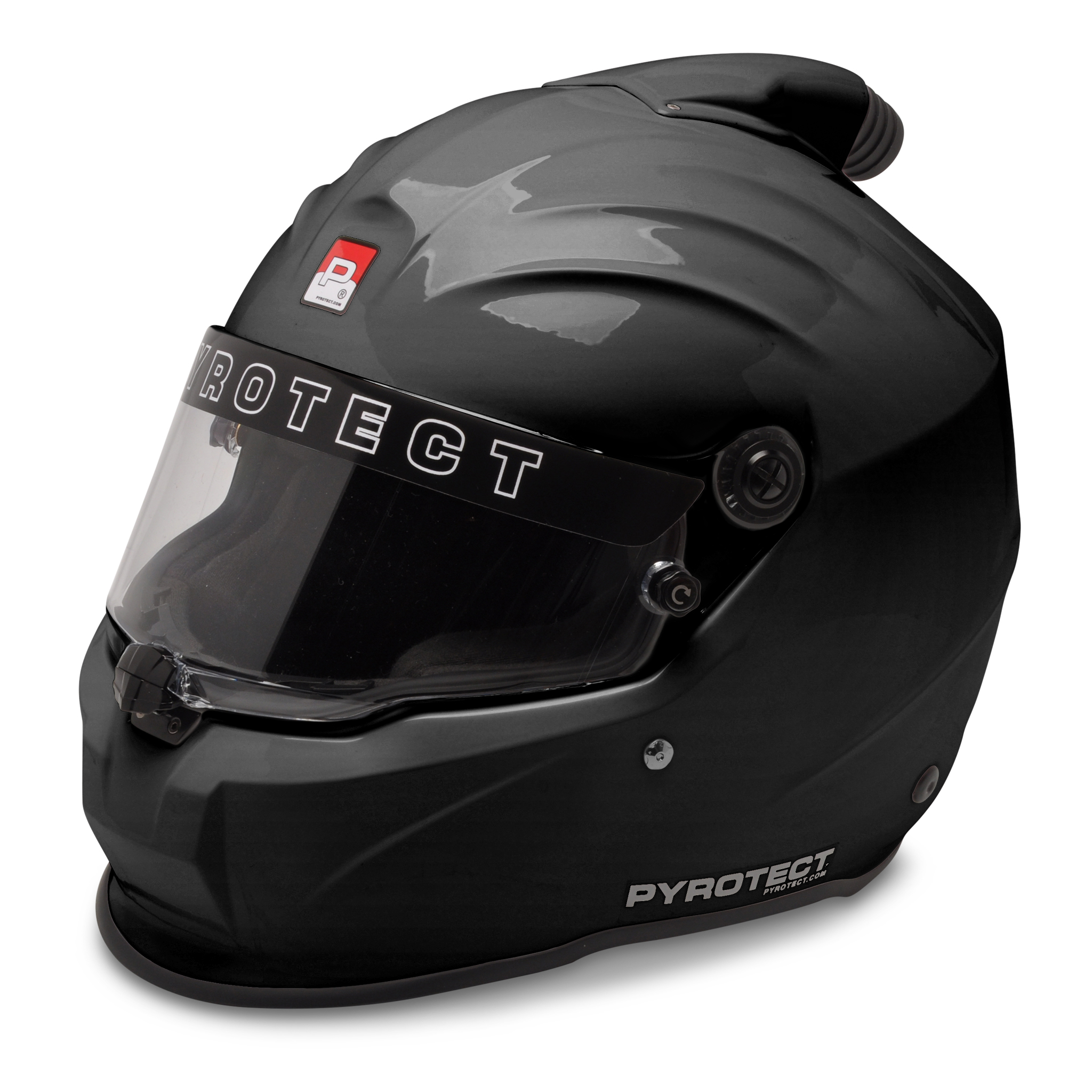 Pyrotect HB821320 - Helmet Pro Medium Gloss Black Top Air D/B SA2020