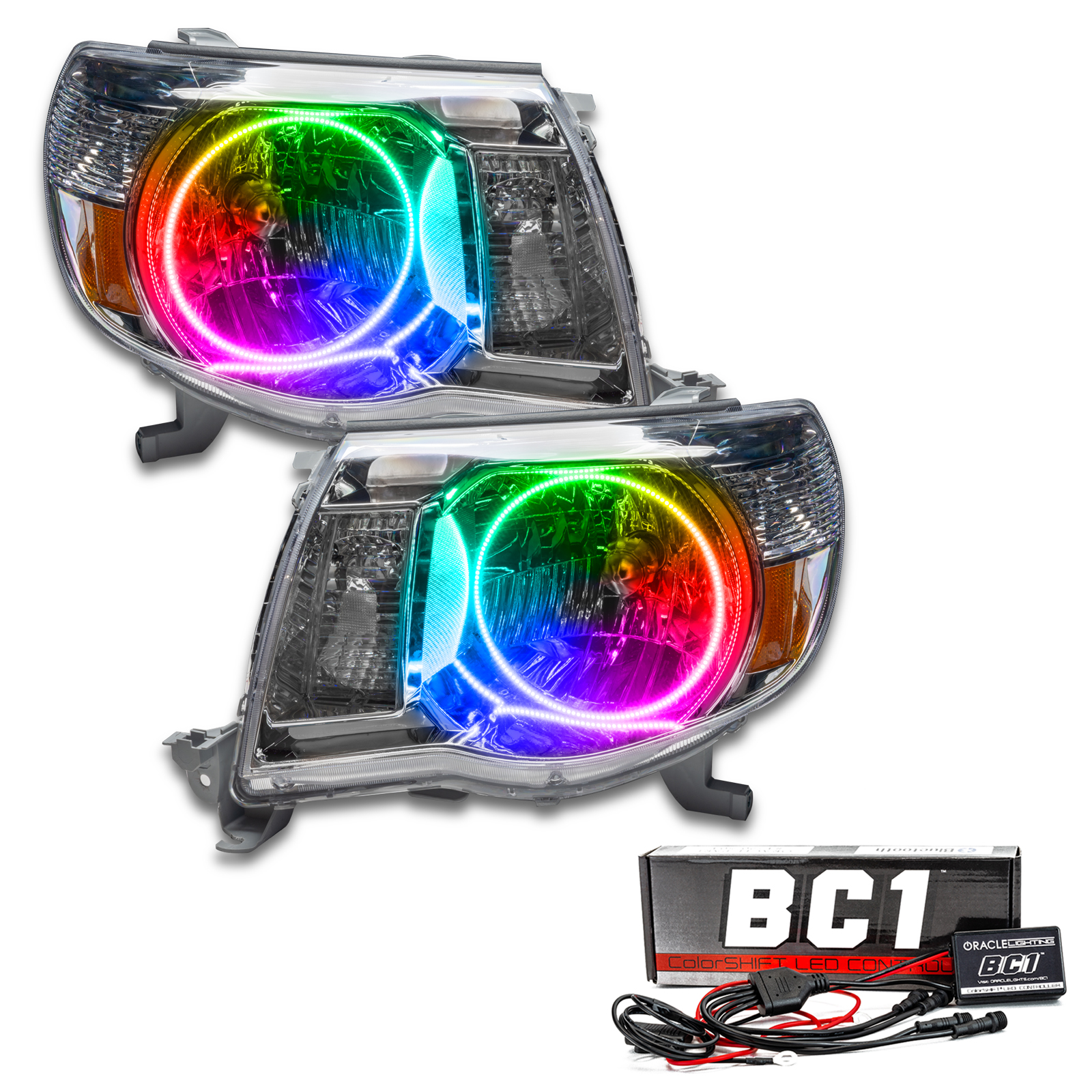 ORACLE Lighting 8109-335 - 05-11 Toyota Tacoma SMD HL - ColorSHIFT w/ BC1 Controller