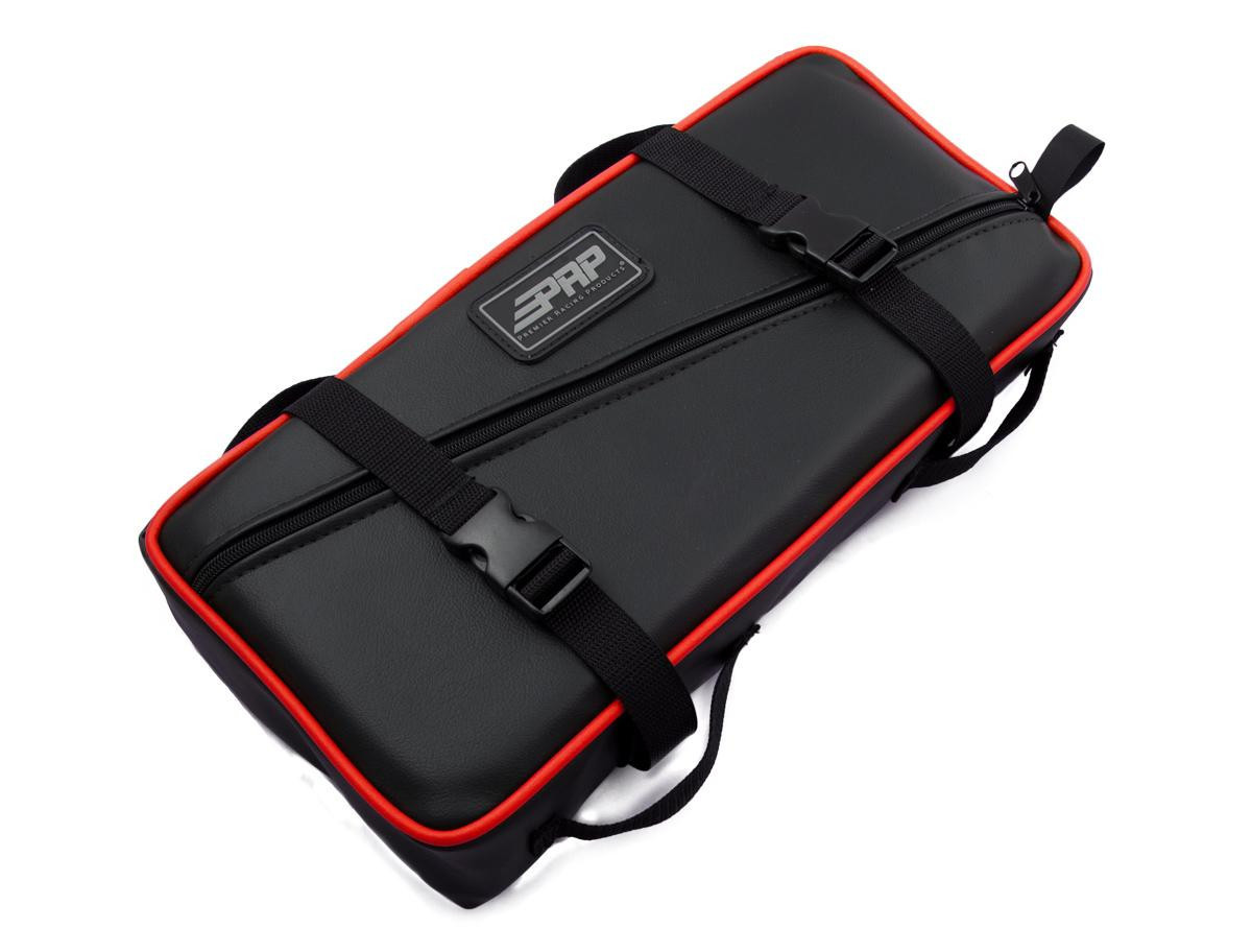 PRP Seats E11-L - Tool Bag Vinyl Coated Nylon 16x8x3 Inch Red