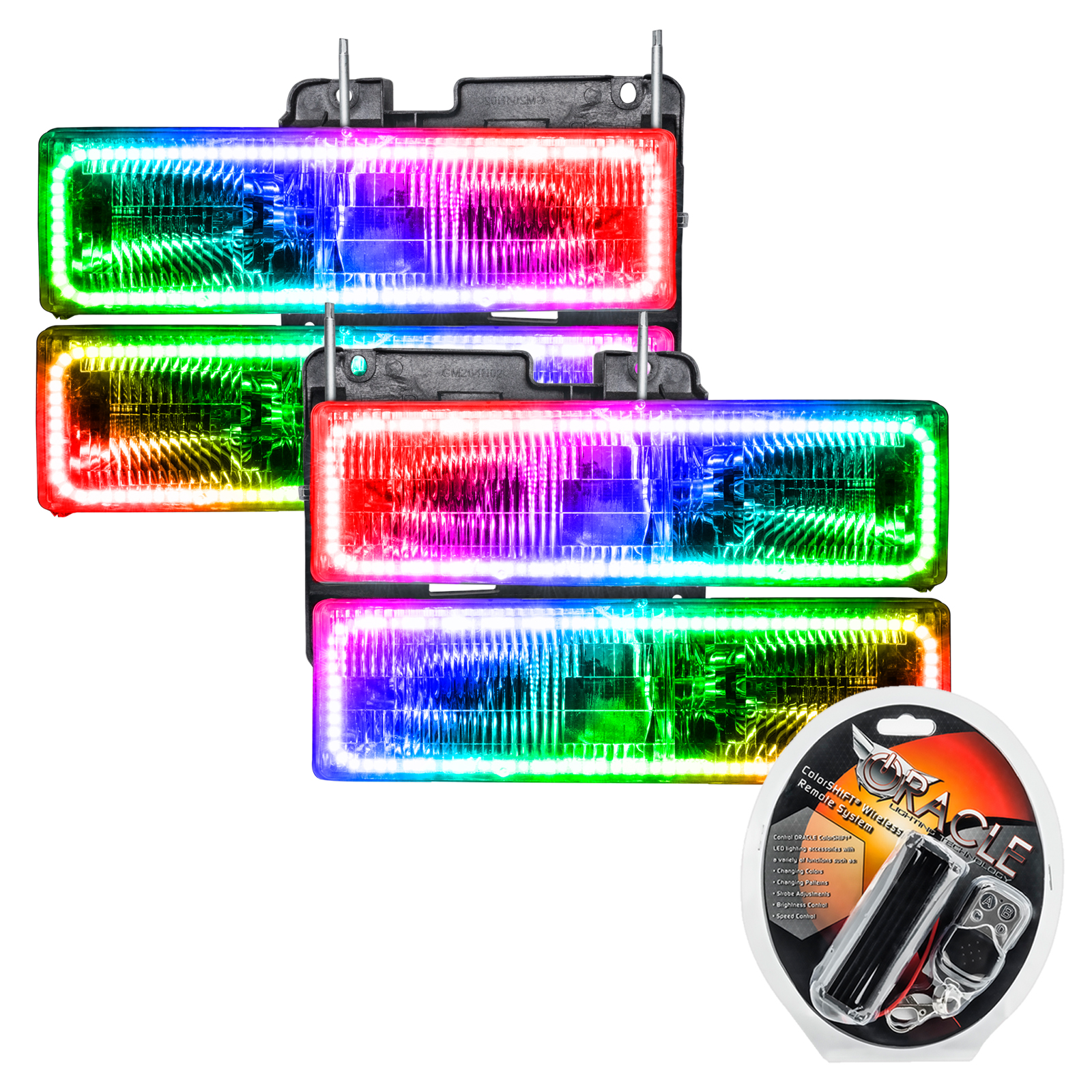 ORACLE Lighting 8173-330 - 92-99 GMC Yukon SMD HL - ColorSHIFT