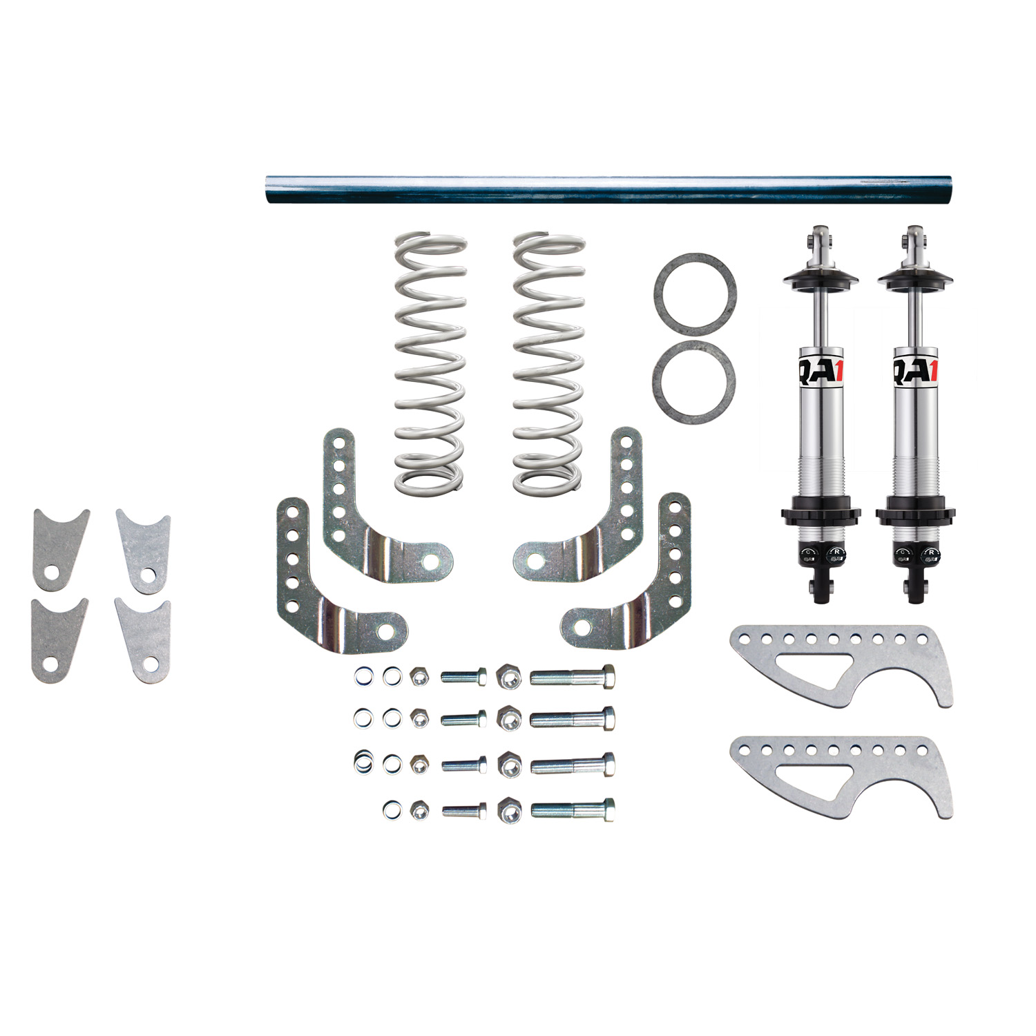QA1 DD501-12130 - Pro Rear Weld-In Coil-Over System - Double Adj. - 12in x 130lbs/in - 3in Tube - Aluminum QA1 DD501-12130 - Pro Rear Weld-In Coil-Over System - Double Adj. - 12in x 130lbs/in - 3in Tube - Aluminum
