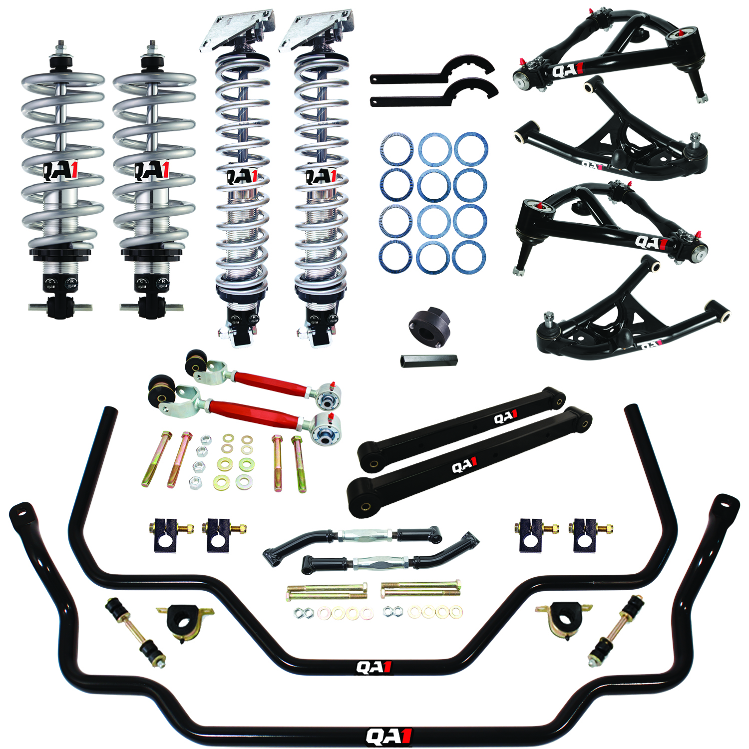 QA1 HK22-GMA2 - 68-72 GM A-Body Level 2 Handling Kit 2.0 w/ Shocks QA1 HK22-GMA2 - 68-72 GM A-Body Level 2 Handling Kit 2.0 w/ Shocks