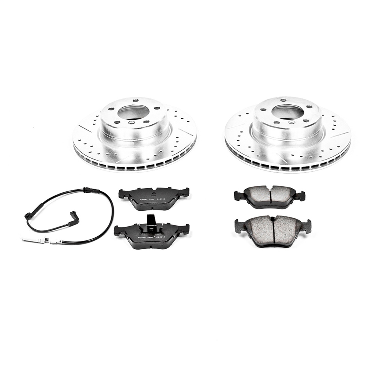 PowerStop K5156 - Power Stop 04-05 BMW 525i Front Z23 Evolution Sport Brake Kit PowerStop K5156 - Power Stop 04-05 BMW 525i Front Z23 Evolution Sport Brake Kit