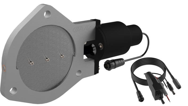 QTP QTEC40 - 4in Bolt-On QTEC Electric Cutout Valve - Single QTP QTEC40 - 4in Bolt-On QTEC Electric Cutout Valve - Single
