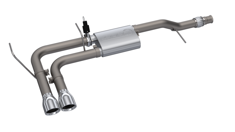QTP 410014 - 2014-2018 Silverado/Sierra  Screamer Side Exit Cat Back