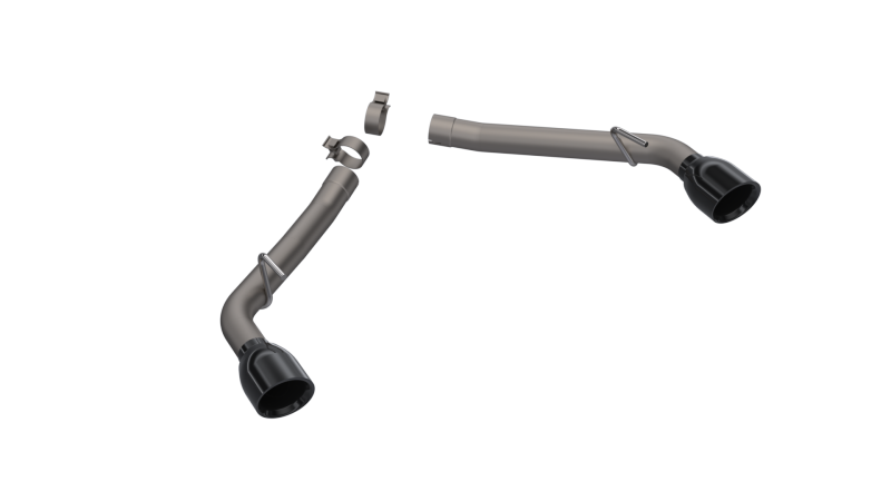 QTP 700110B - 2010-2013 Chevrolet Camaro SS Eliminator Axle Back Black Tips QTP 700110B - 2010-2013 Chevrolet Camaro SS Eliminator Axle Back Black Tips