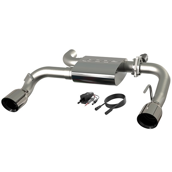 QTP 440521 - 21-   Bronco 2.3/2.7L Screamer Muffler Kit