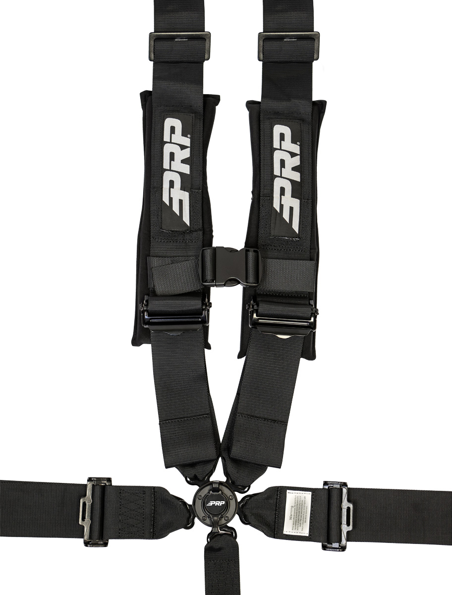 PRP Seats SB5.3CAM - PRP 5.3 Cam-Lock Harness (SFI 16.1) - Black