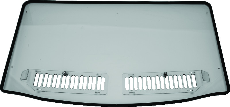 QuadBoss 375093 - 15-18 Polaris Ranger 570 Full-Size Full Vented Windshield