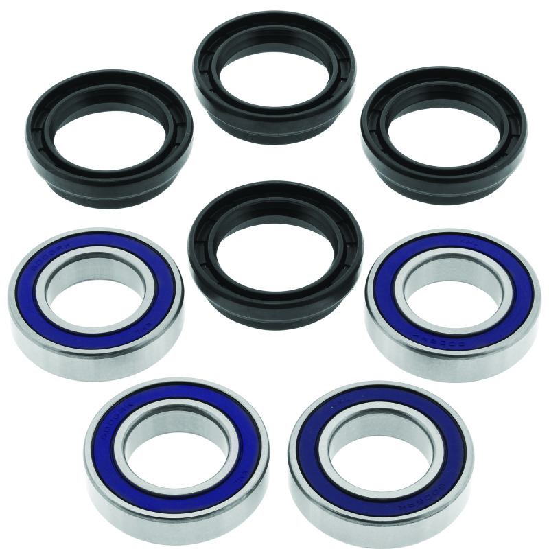 QuadBoss 413370 - 2002 Yamaha YFM660 Grizzly 4x4 (02) Rear ATV Wheel Bearing & Seal Kit