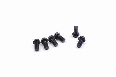 Quarter Master 505001 - Flywheel Bolt Kit - 7/16-20 in Thread - 0.990 in Long - 12 Point Head - Chromoly - Black Oxide - Chevy / Dodge / Ford - Set of 6