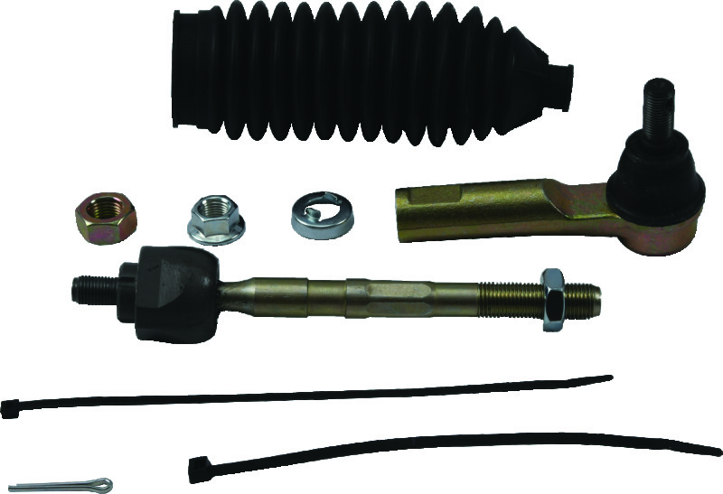 QuadBoss 420725 - 15-21 Honda SXS500 Pioneer 500 Steering Rack Tie Rod Assembly Kit - Left Inner & Outer