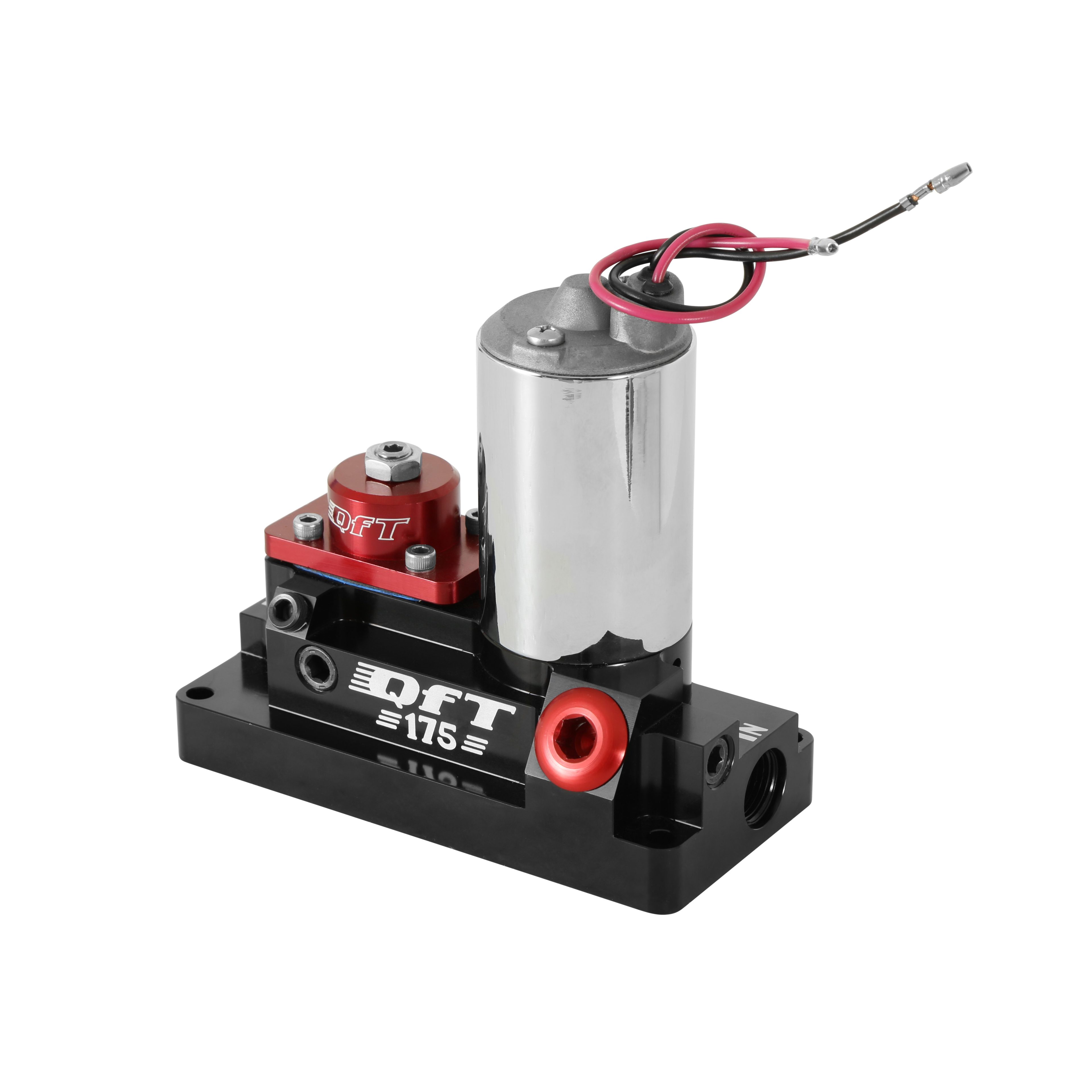 Quick Fuel Technology 30-175QFT - 175 GPH Bypass Billet Electric Fuel Pump Quick Fuel Technology 30-175QFT - 175 GPH Bypass Billet Electric Fuel Pump