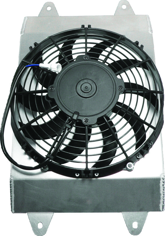 QuadBoss 495837 - 08-13 Yamaha YXR700 Rhino 4x4 ATV & UTV Cooling Fan Assembly