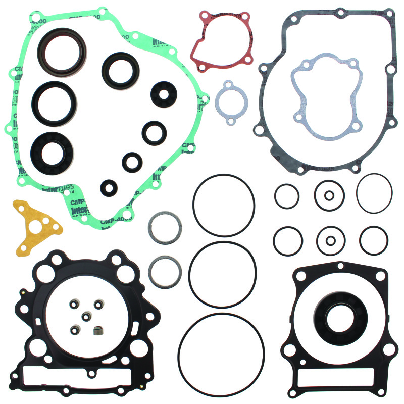 QuadBoss 564050 - 02-08 Yamaha YFM660 Grizzly 4x4 Complete Gasket Set w/ Oil Seal