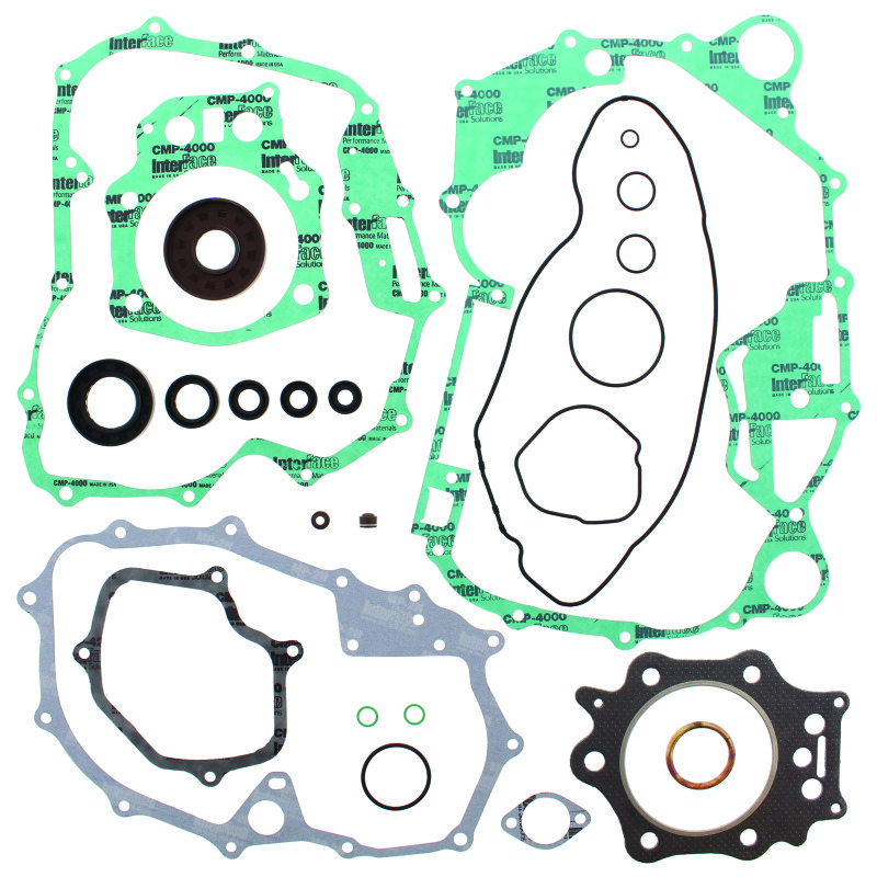 QuadBoss 564047 - 98-04 Honda TRX450 FourTrax Foreman 4x4 S/ES Complete Gasket Set w/ Oil Seal