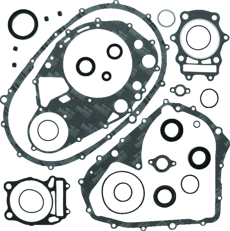 QuadBoss 564054 - 03-04 Arctic Cat 400 4x4 AT Complete Gasket Set w/ Oil Seal