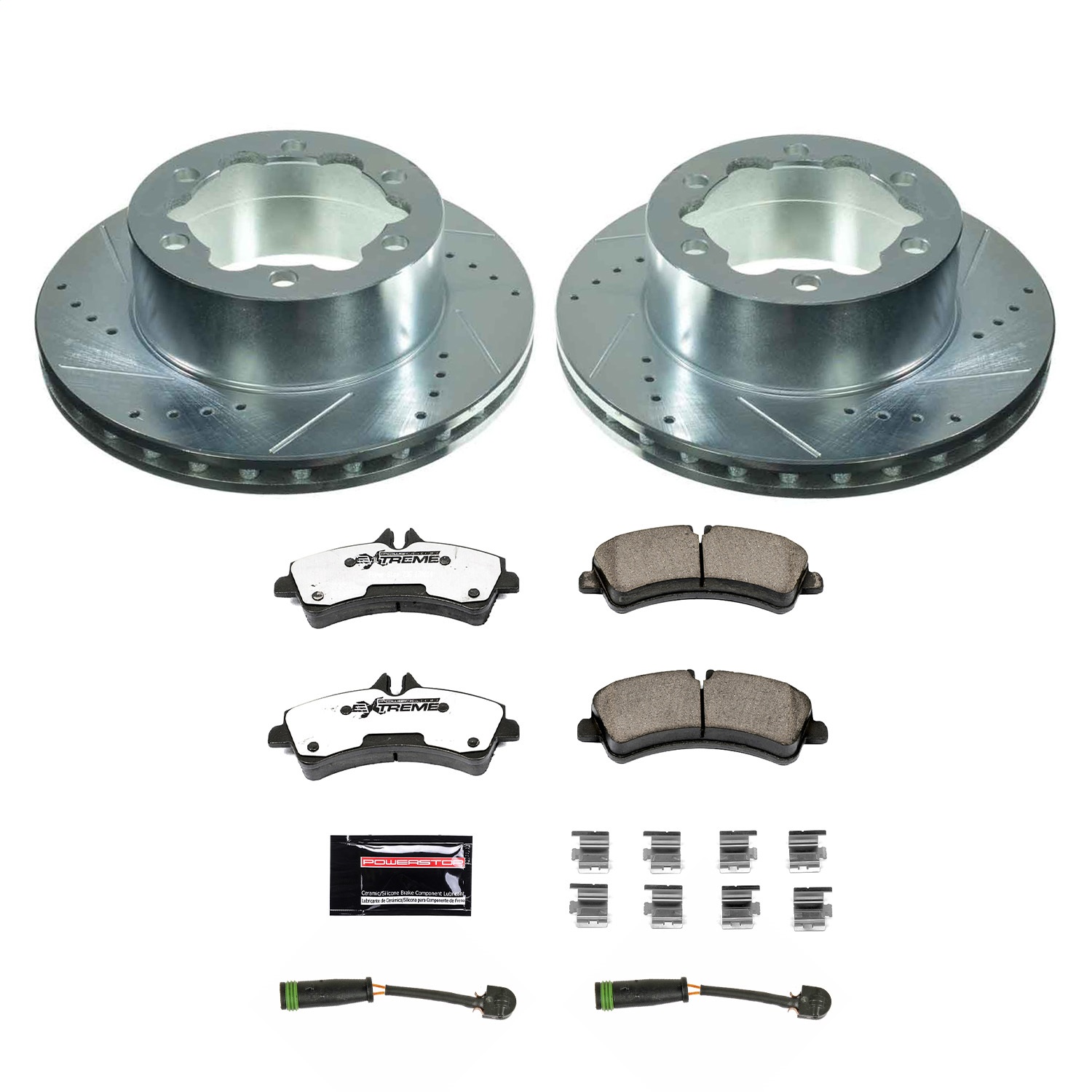 PowerStop K7094-36 - Power Stop 2018 Mercedes-Benz Sprinter 3500XD Rear Z36 Truck & Tow Brake Kit PowerStop K7094-36 - Power Stop 2018 Mercedes-Benz Sprinter 3500XD Rear Z36 Truck & Tow Brake Kit
