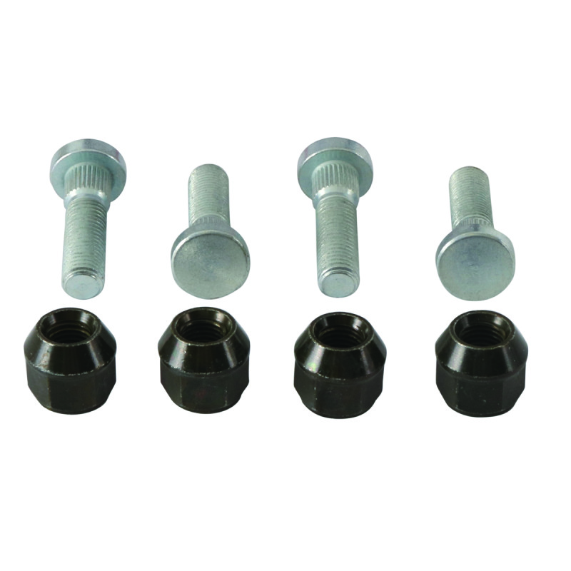 QuadBoss 608249 - 09-13 Kawasaki KVF650 Brute Force 4x4i Front Wheel Stud & Nut Kit QuadBoss 608249 - 09-13 Kawasaki KVF650 Brute Force 4x4i Front Wheel Stud & Nut Kit