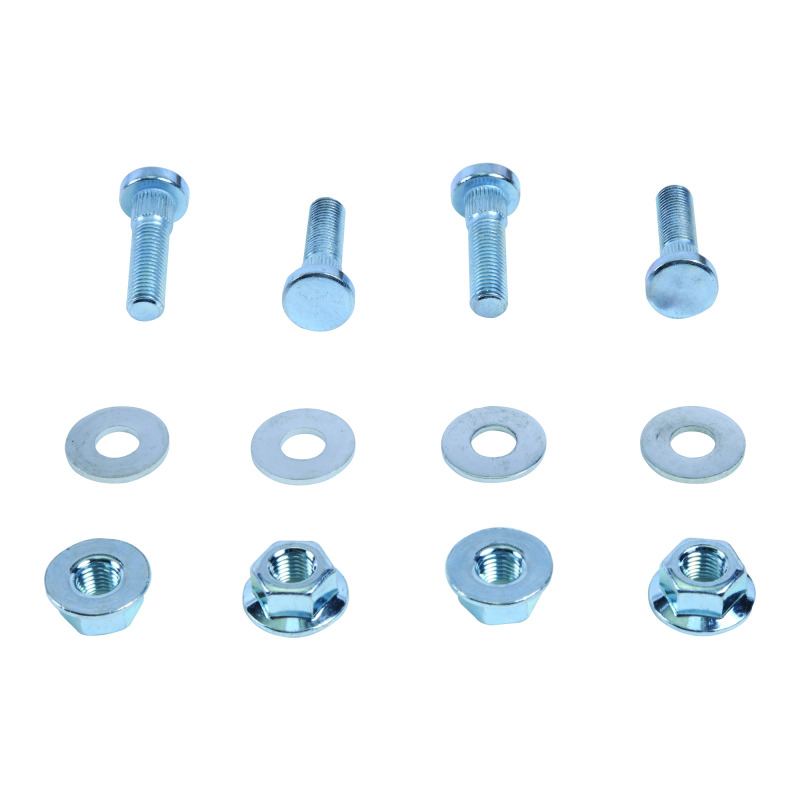 QuadBoss 608245 - 12-18 Kawasaki KVF750 Brute Force 4x4i Front Wheel Stud & Nut Kit QuadBoss 608245 - 12-18 Kawasaki KVF750 Brute Force 4x4i Front Wheel Stud & Nut Kit