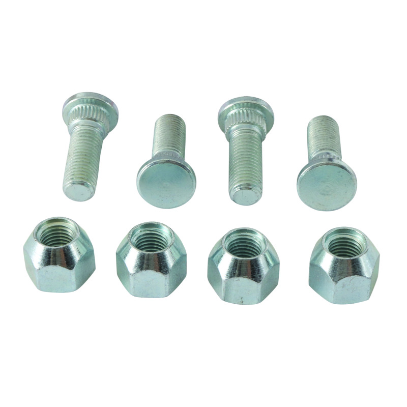 QuadBoss 608239 - 04-13 Yamaha YFM125 Grizzly Front Wheel Stud & Nut Kit