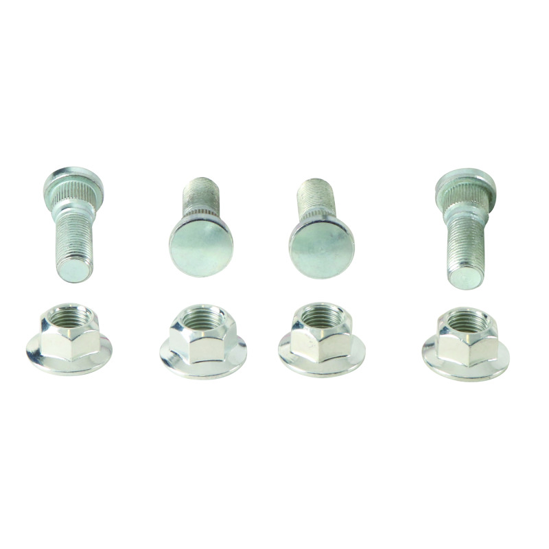 QuadBoss 608251 - 16-18 Kawasaki KAF1000 Mule Pro-DX Front Wheel Stud & Nut Kit