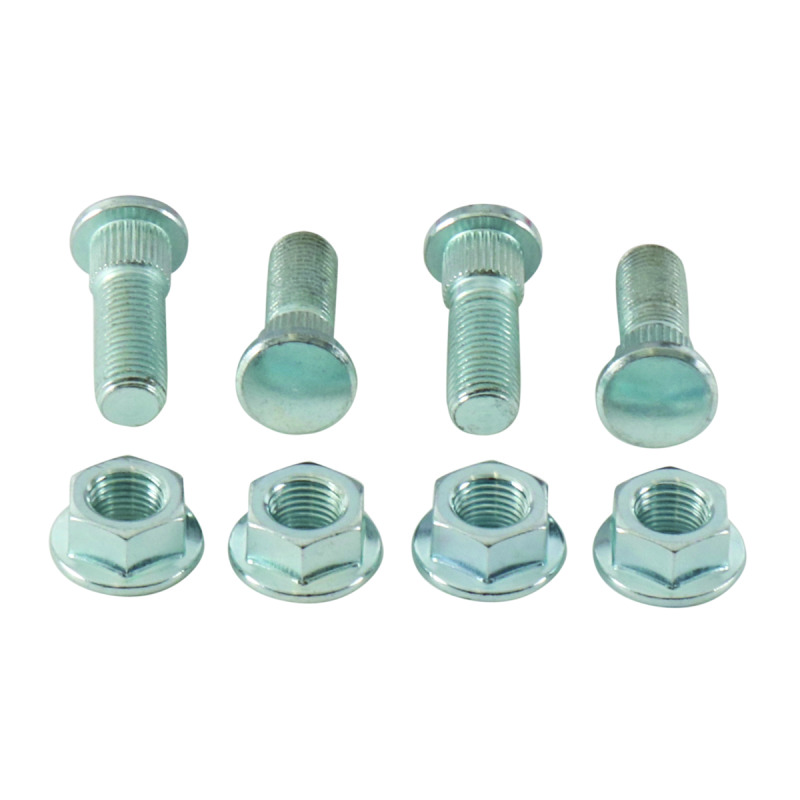 QuadBoss 608264 - 04-05 Polaris ATP 330 4x4 Front Wheel Stud & Nut Kit