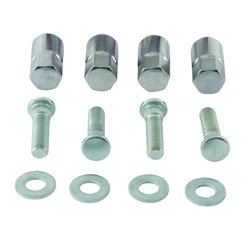 QuadBoss 608283 - 2014 Polaris Ranger 800 EFI Rear Wheel Stud & Nut Kit
