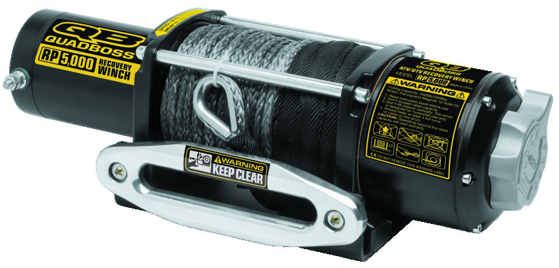 QuadBoss 608851 - Winch 5000Lb W/ Synthetic Rope QuadBoss 608851 - Winch 5000Lb W/ Synthetic Rope