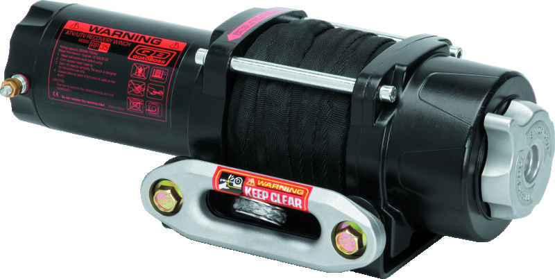 QuadBoss 608703 - Winch 3500Lb W/Synthetic Rope