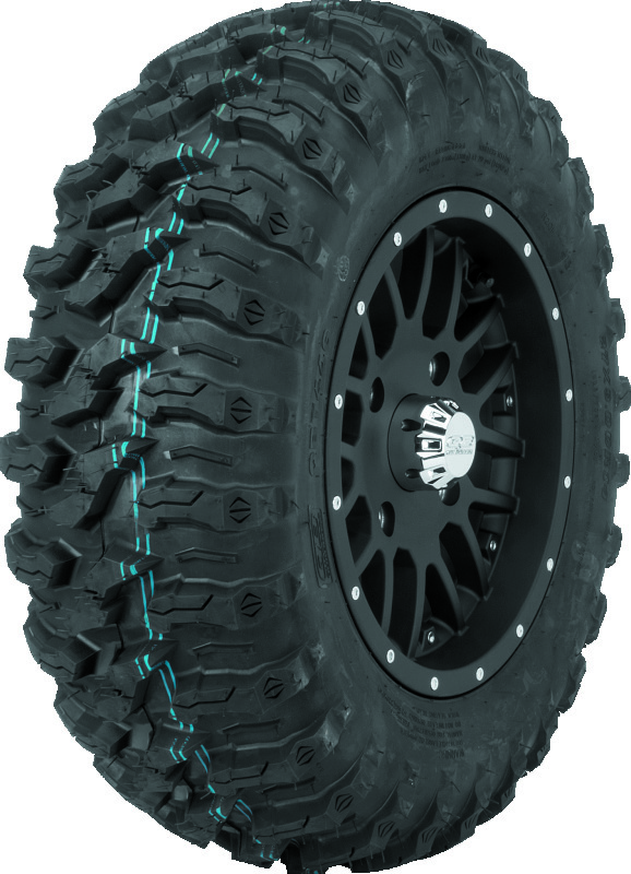 QuadBoss 609308 - QBT446 Radial Utility Tire - 27x9R14 8Ply