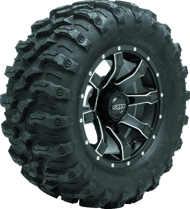 QuadBoss 609305 - QBT446 Radial Utility Tire - 26x11R14 8Ply