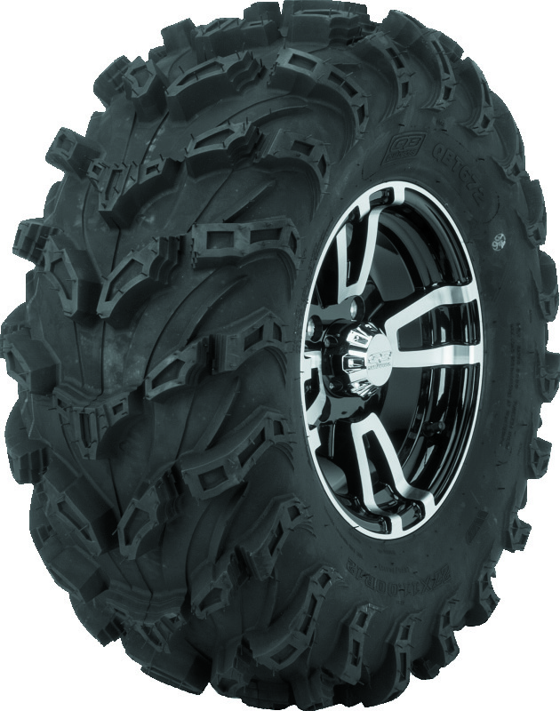 QuadBoss 609314 - QBT672 Radial Mud Tire - 27x11R12 8Ply