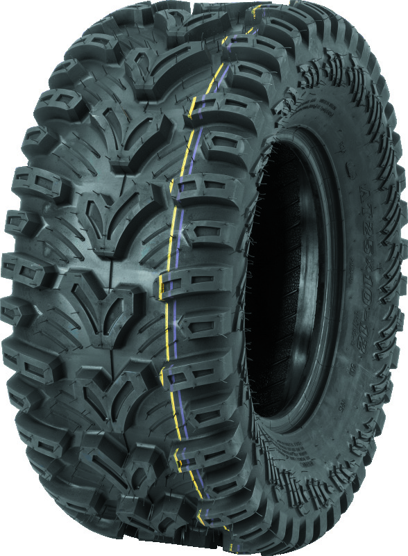 QuadBoss 609340 - QBT448 Utility Tire - 25x10-12 6Ply