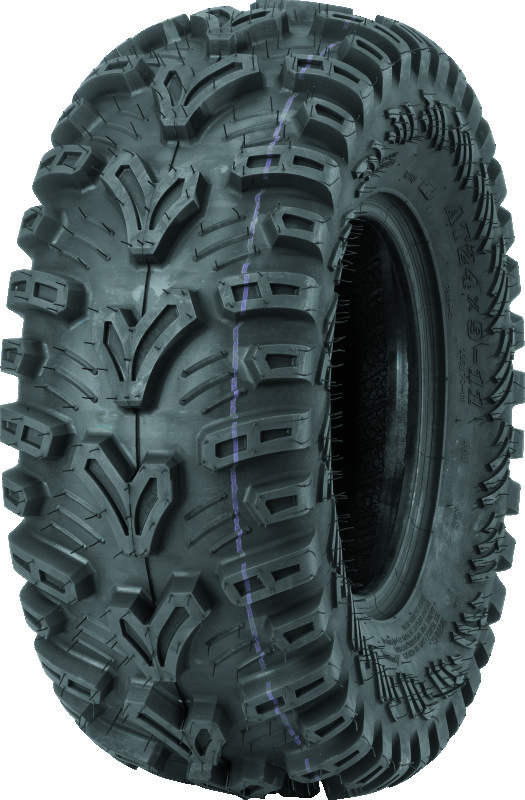 QuadBoss 609336 - QBT448 Utility Tire - 24x9-11 6Ply