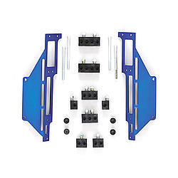 R&M Specialties 1120-B - Spark Plug Wire Loom SBC C/B Blue