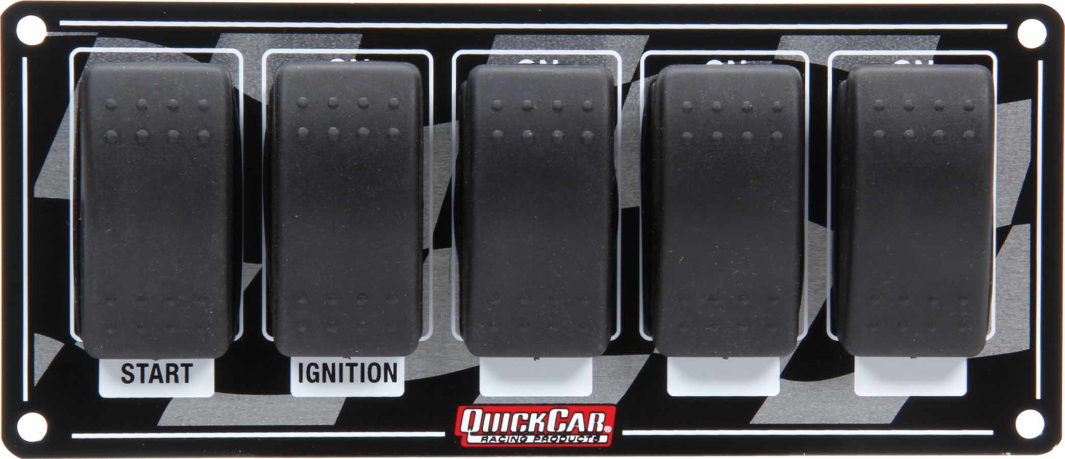 QuickCar 52-165 - Ignition Panel w/ Rocker Switches