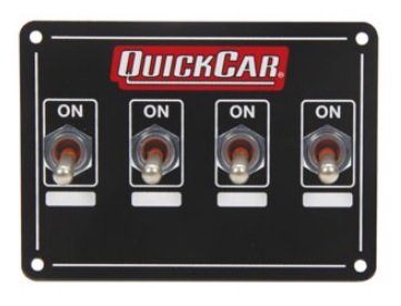 QuickCar 50-719 - Accessory Panel 4 Switch Weatherproof
