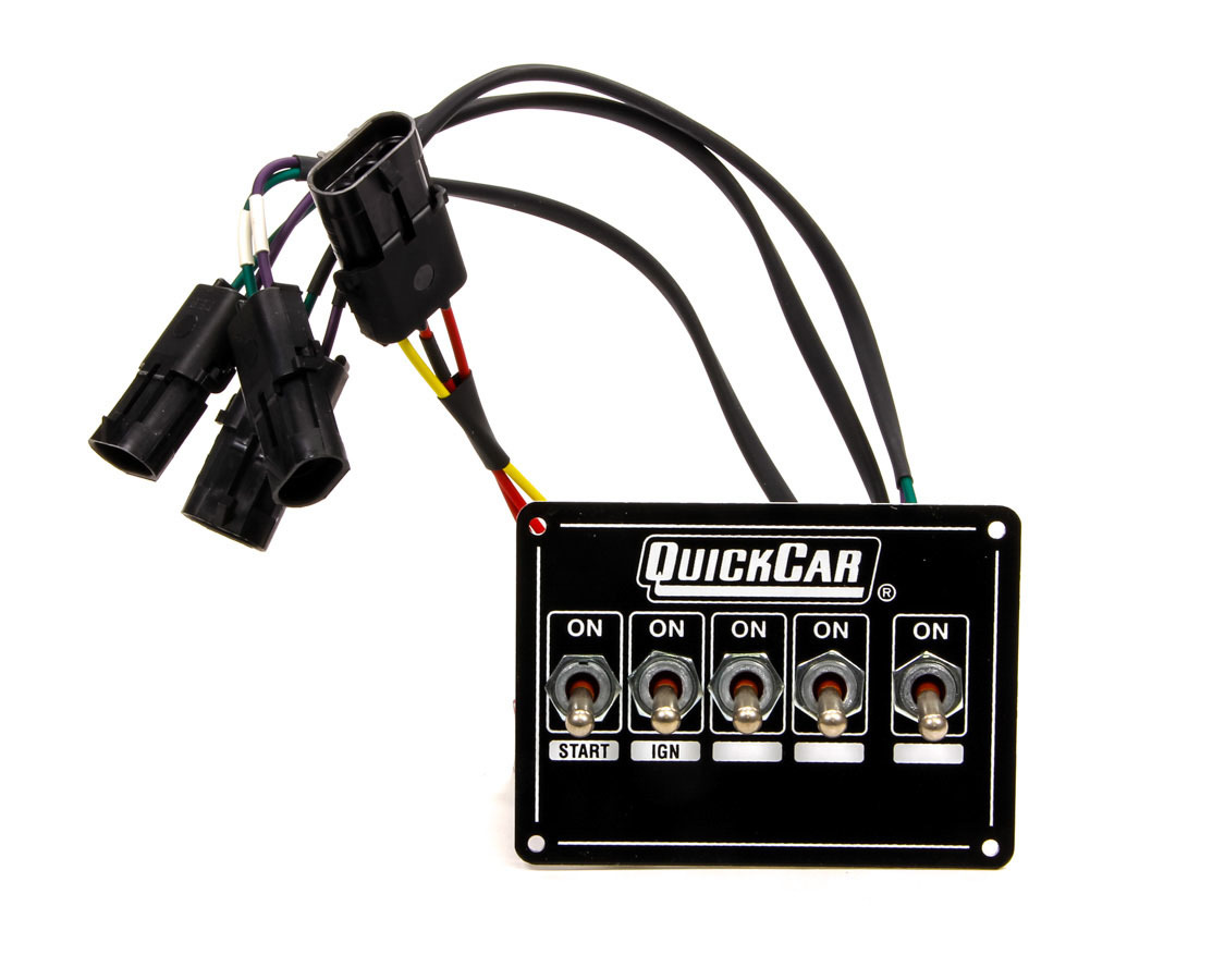 QuickCar 50-7714 - ICP Single Box Black Dual Trigger