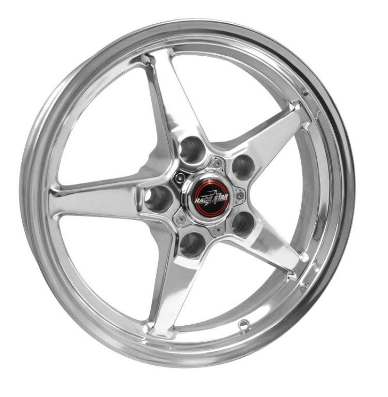 Race Star 92-745532DP - 92 Drag Star 17x4.50 5x135bc 1.75bs Direct Drill Polished Wheel