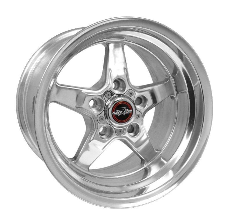 Race Star 92-510452DP - 92 Drag Star 15x10.00 5x115bc 6.25bs Direct Drill Polished Wheel
