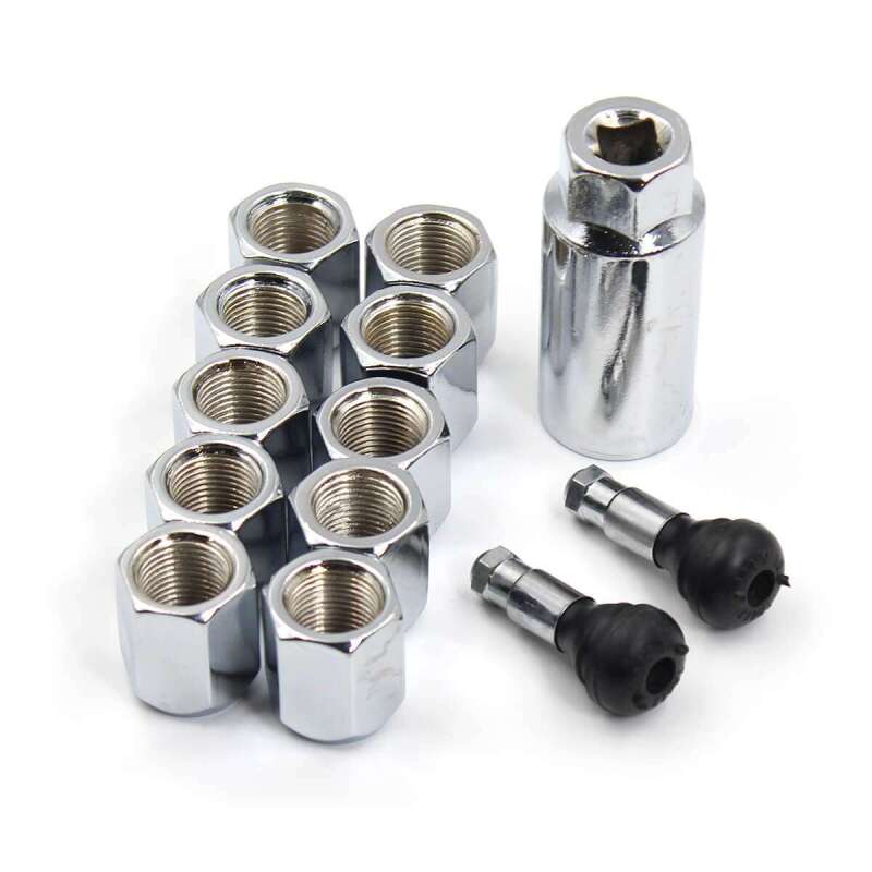 Race Star 602-5828-10 - 5/8in 60 Degree Conical Seat Open End Lug Kit - 10 PK Race Star 602-5828-10 - 5/8in 60 Degree Conical Seat Open End Lug Kit - 10 PK