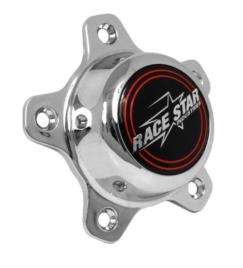 Race Star 615-5096-1 - 5 Lug Cap Short Plastic Chrome (incl. Medallion & Screws) Race Star 615-5096-1 - 5 Lug Cap Short Plastic Chrome (incl. Medallion & Screws)