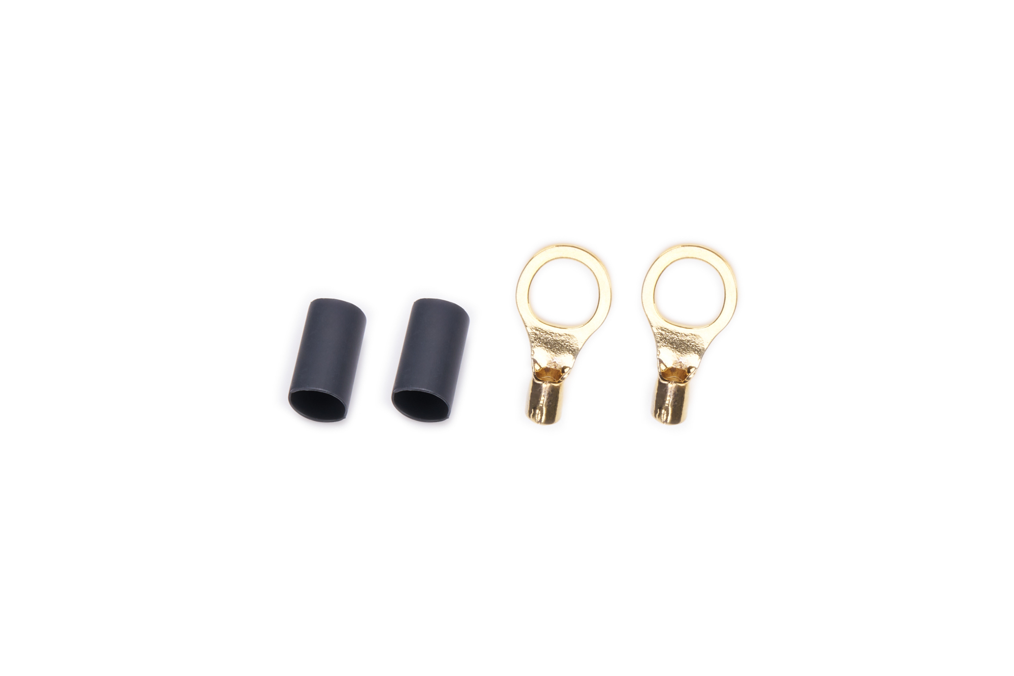 QuickCar 57-464 - Ring Terminal 3/8in 10- 12 Ga w/Heat Shrink Pair
