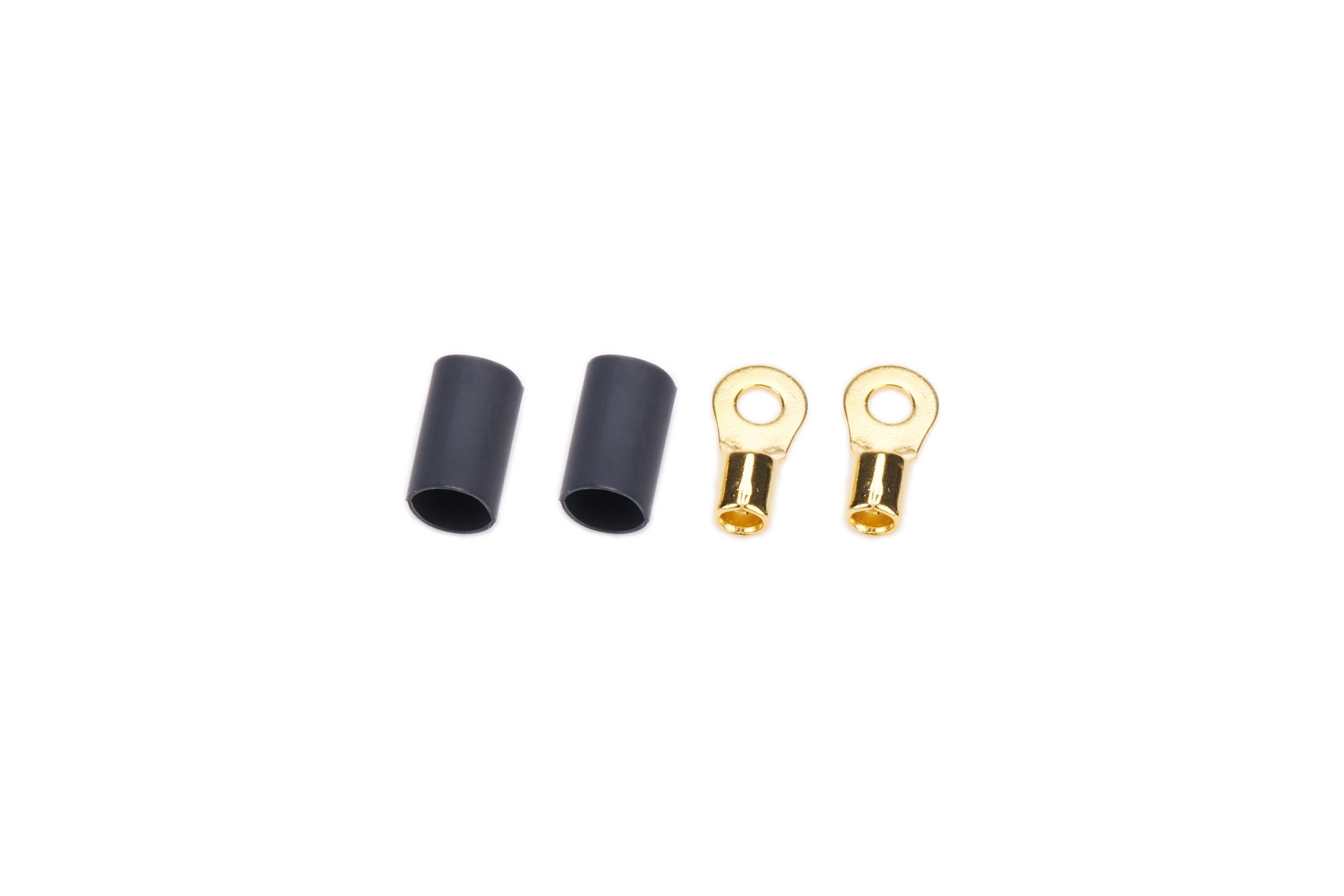 QuickCar 57-468 - Ring Terminal #8 10-12 Ga w/Heat Shrink Pair