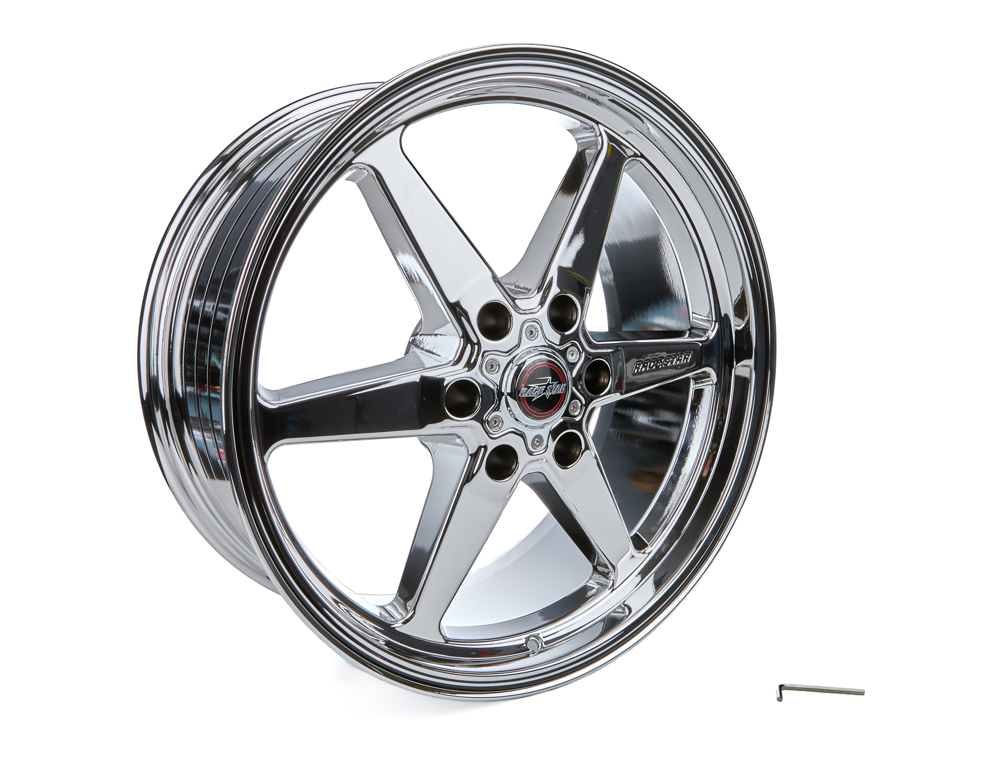 Race Star 93-090851C - 93 Truck Star 20x9.00 6x5.50bc 5.92bs Direct Drill Chrome Wheel