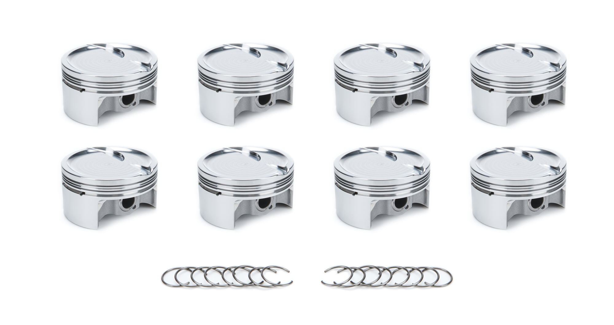Race Tec Pistons 1000615 - GM LS Dished Piston Set 4.010 Bore -20cc