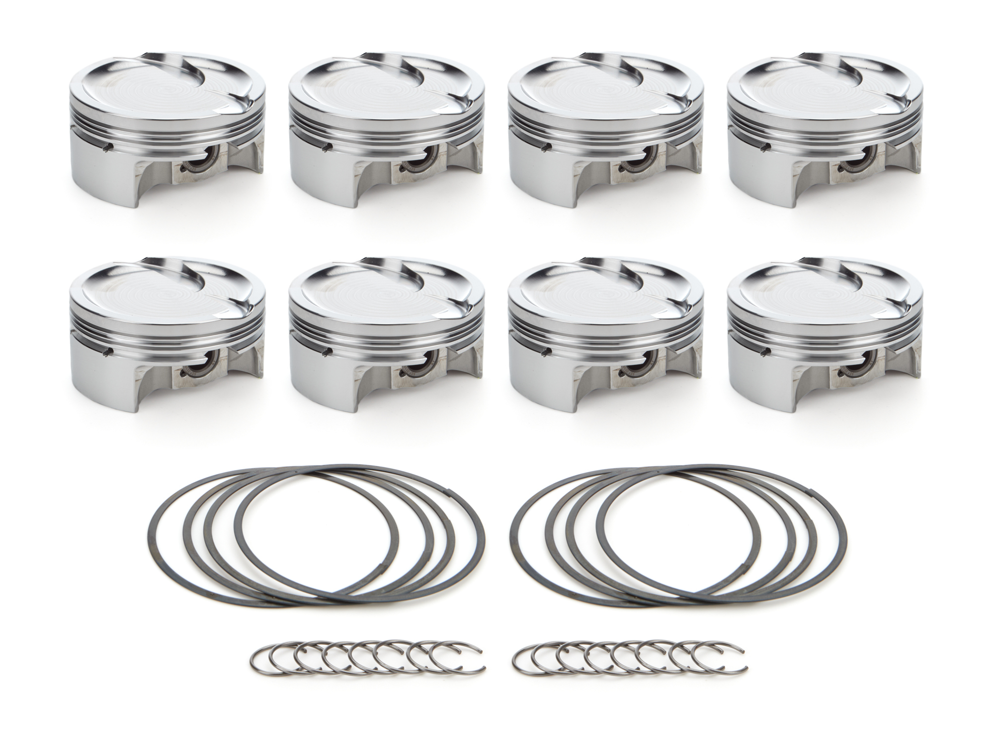 Race Tec Pistons 1001715 - GM LS Piston Set 4.125 Bore -25cc